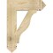 Ekena Millwork Funston Arts & Crafts Rough Sawn Bracket, Douglas Fir, 6"W x 24"D x 32"H BKT06X24X32FST03RDF - alternate 2